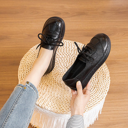 Sapatos femininos 2025 outono e inverno sapatos de sola macia